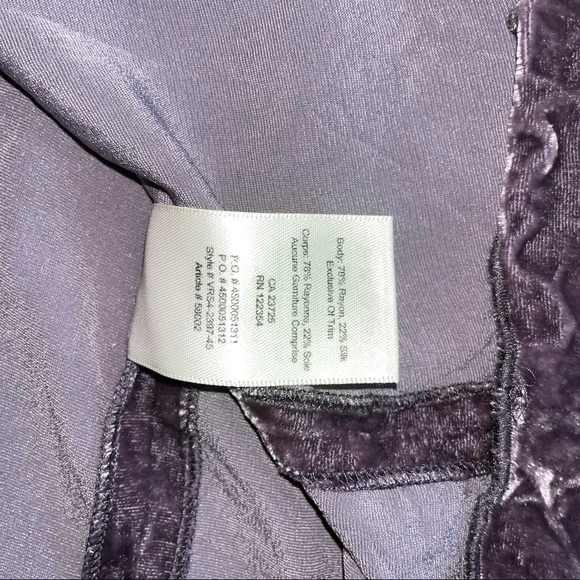 Wilfred Silk & Velvet Tank - Picture 6 of 6